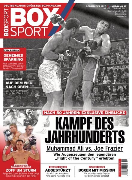 BoxSport – April 2021 Cover