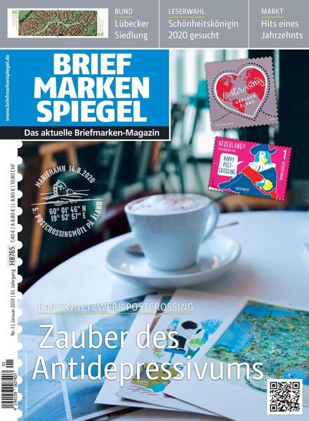 Briefmarken Spiegel – Januar 2021 Cover