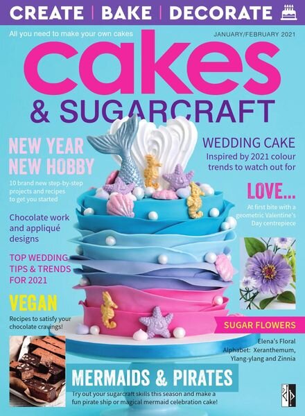 Cakes & Sugarcraft – January-February 2021 Cover
