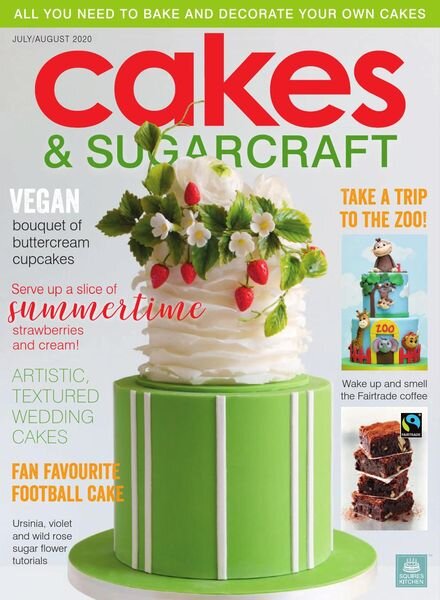 Cakes & Sugarcraft – July-August 2020 Cover