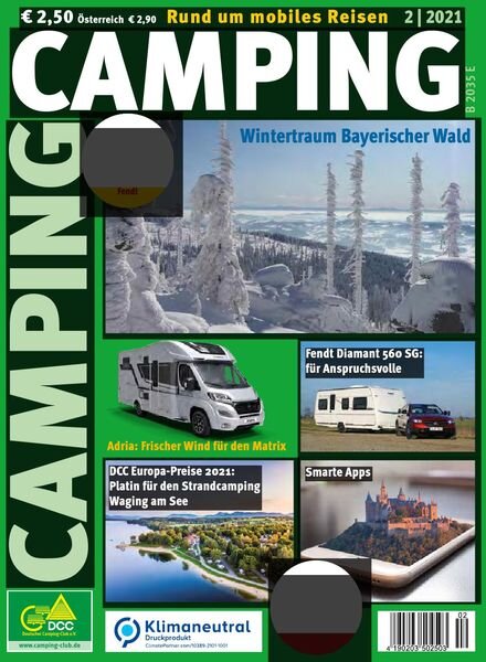 Camping Germany – Februar 2021 Cover