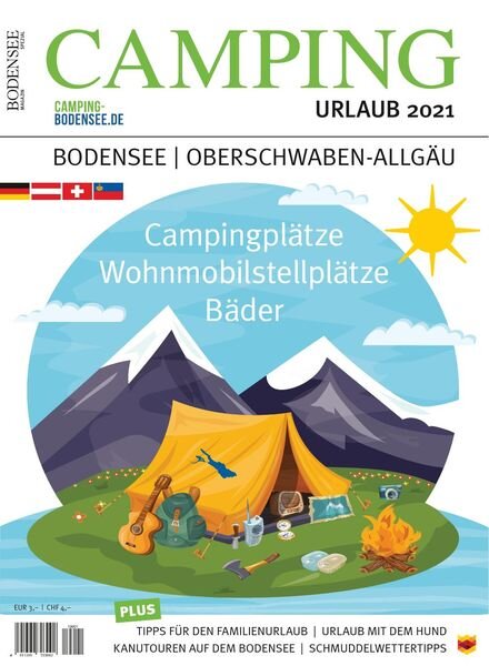 Camping Magazin – Urlaub 2021 Cover