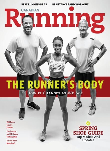 Canadian Running – March-April 2021 Cover