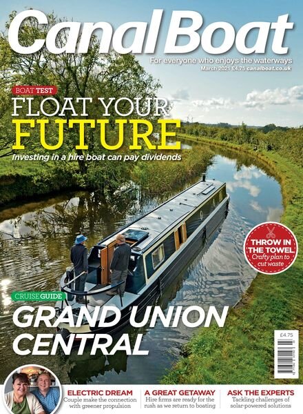 Canal Boat – March 2021 Cover