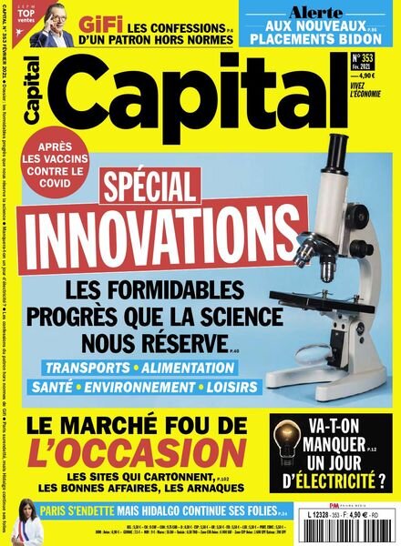 Capital France – Fevrier 2021 Cover
