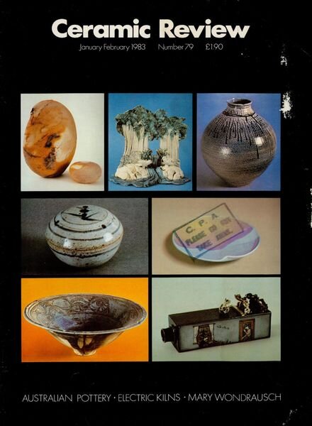 Ceramic Review – January – Febriary 1983 Cover