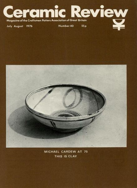 Ceramic Review – July-August 1976 Cover