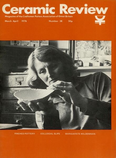 Ceramic Review – March – April 1976 Cover