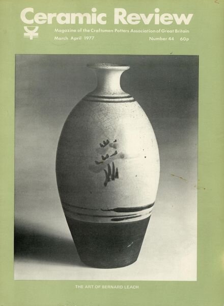 Ceramic Review – March – April 1977 Cover
