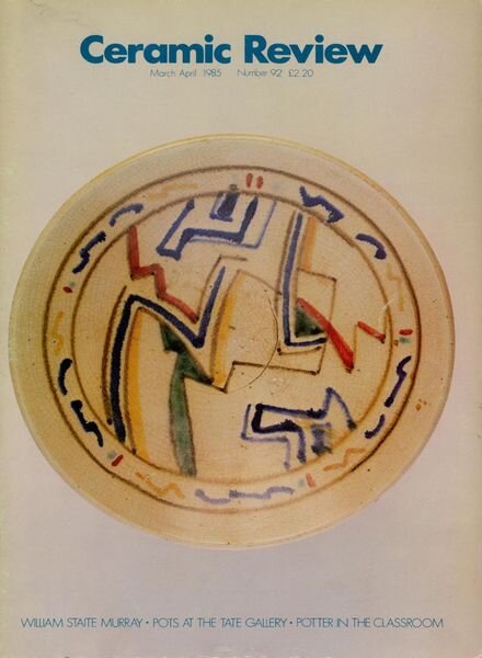 Ceramic Review – March-April 1985 Cover