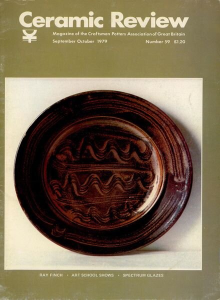 Ceramic Review – Sepember – October 1979 Cover