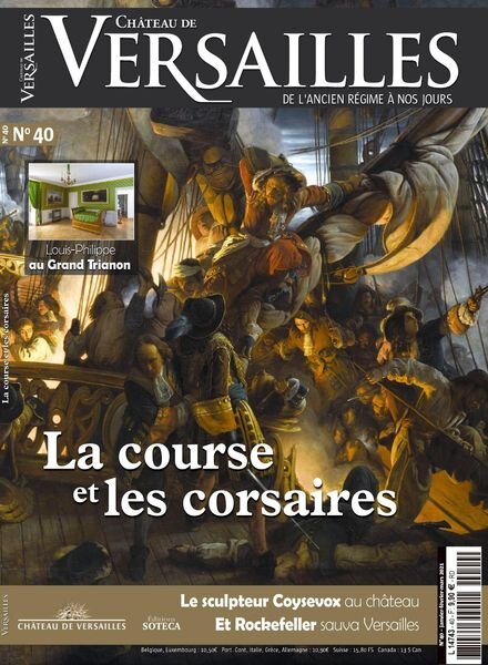 Chateau de Versailles – Janvier-Mars 2021 Cover