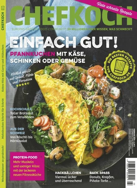Chefkoch – Marz 2021 Cover