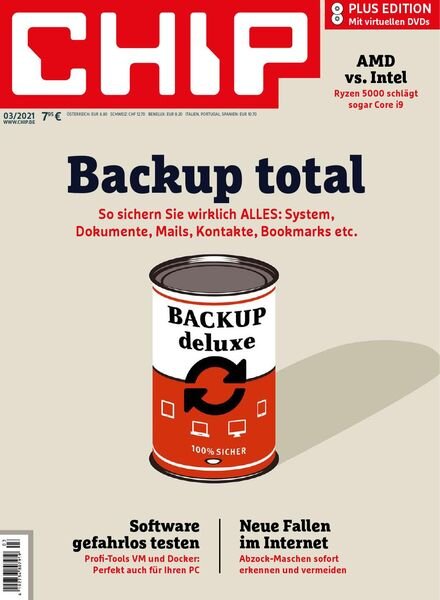 Chip Germany Nr.03 – Marz 2021 Cover