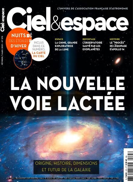 Ciel & Espace – Fevrier-Mars 2021 Cover
