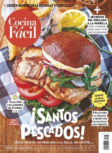 Cocina Facil – marzo 2021 Cover