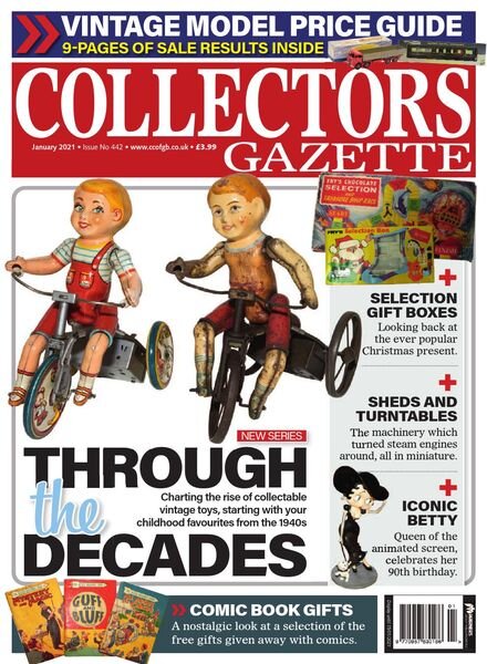 Collectors Gazette – January 2021 Cover