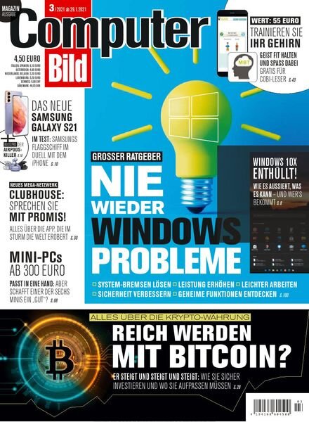 Computer Bild – 29 Januar 2021 Cover