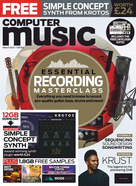 Computer Music – March 2021 Cover