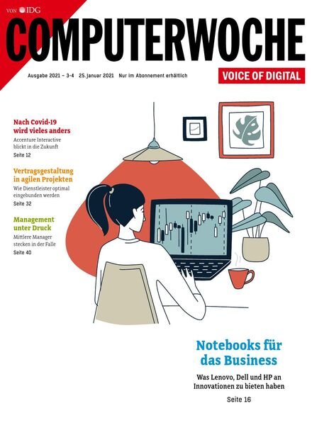 Computerwoche – 25 Januar 2021 Cover