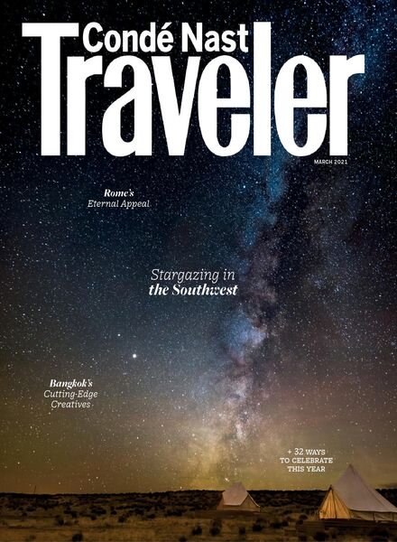Conde Nast Traveler USA – March 2021 Cover