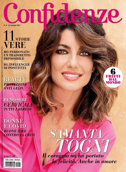 Confidenze – 12 gennaio 2021 Cover