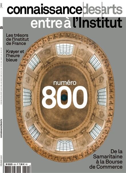 Connaissance des Arts – Fevrier 2021 Cover
