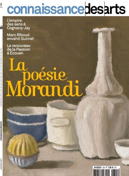 Connaissance des Arts – Janvier 2021 Cover