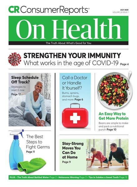 Consumer Reports on Health – July 2020 Cover