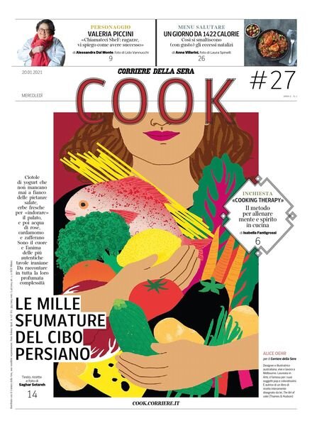 Corriere della Sera Cook – gennaio 2021 Cover
