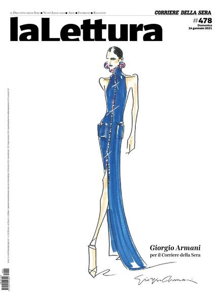 Corriere della Sera La Lettura – 24 gennaio 2021 Cover