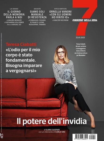 Corriere della Sera Sette – 22 gennaio 2021 Cover