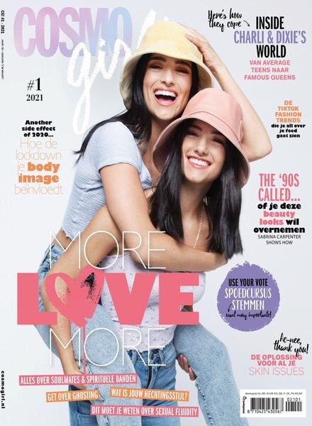 CosmoGIRL! – januari 2021 Cover
