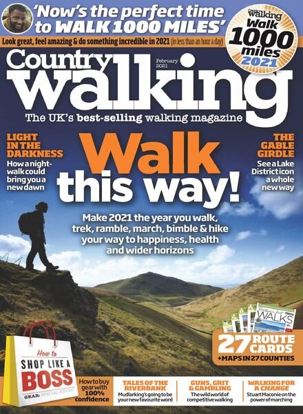 Country Walking – February 2021 Cover