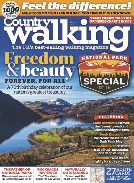 Country Walking – March 2021 Cover