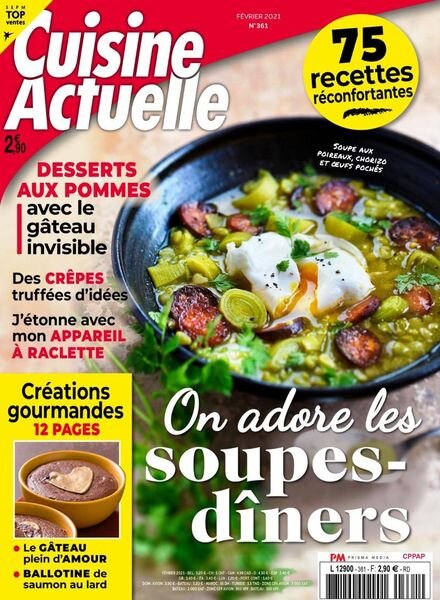 Cuisine Actuelle – Fevrier 2021 Cover