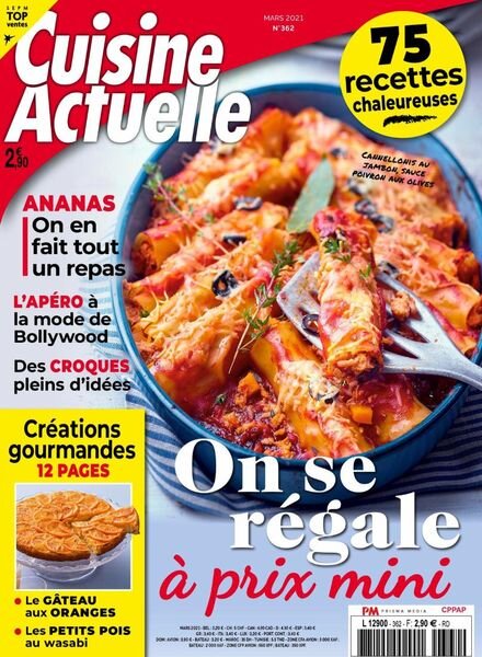 Cuisine Actuelle – Mars 2021 Cover