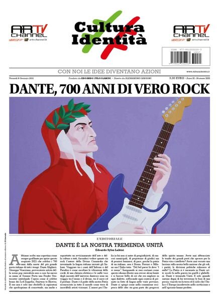 CulturaIdentita – 8 Gennaio 2021 Cover