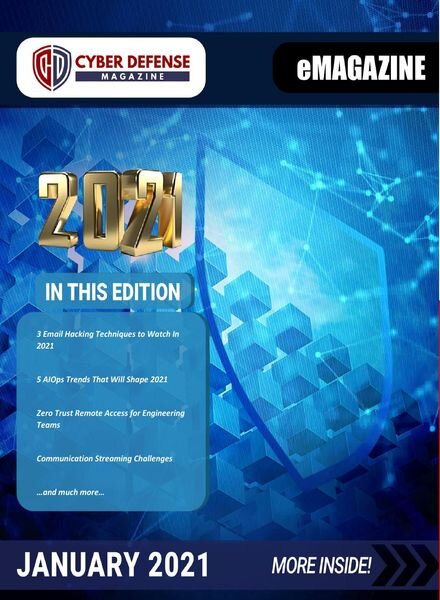 Cyber Defense Magazine – January 2021 Cover