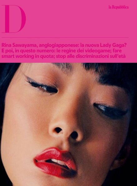 D la Repubblica – 16 Gennaio 2021 Cover
