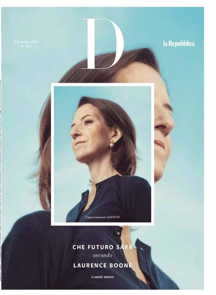 D la Repubblica – 9 Gennaio 2021 Cover