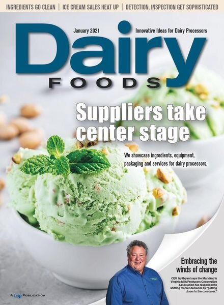 Dairy Foods – January 2021 Cover