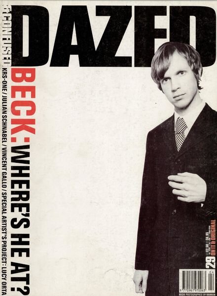 Dazed Magazine – Issue 29 Cover