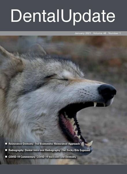Dental Update – January 2021 Cover