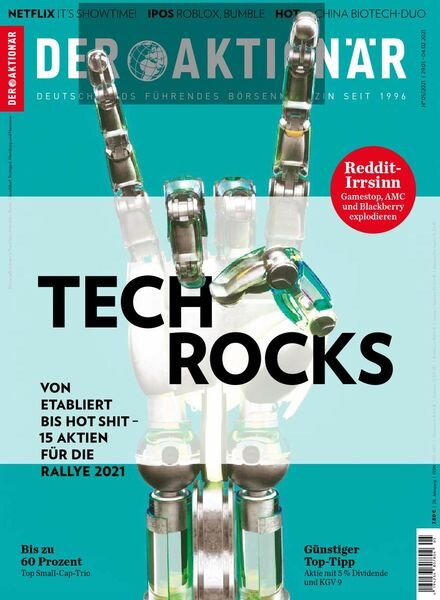 Der Aktionar – 28 Januar 2021 Cover