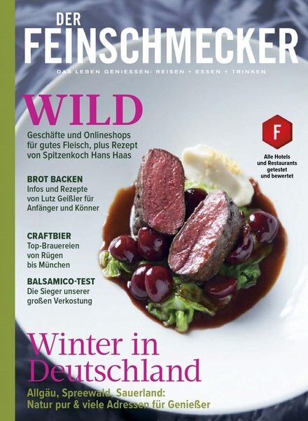 Der Feinschmecker – Marz 2021 Cover