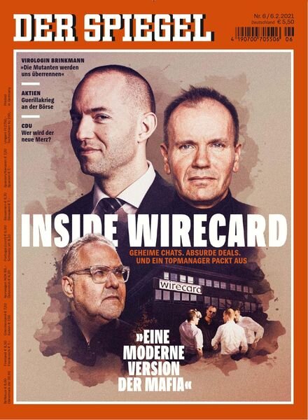 DER SPIEGEL – 06 Februar 2021 Cover