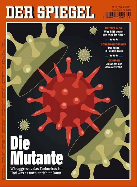 DER SPIEGEL – 16 Januar 2021 Cover
