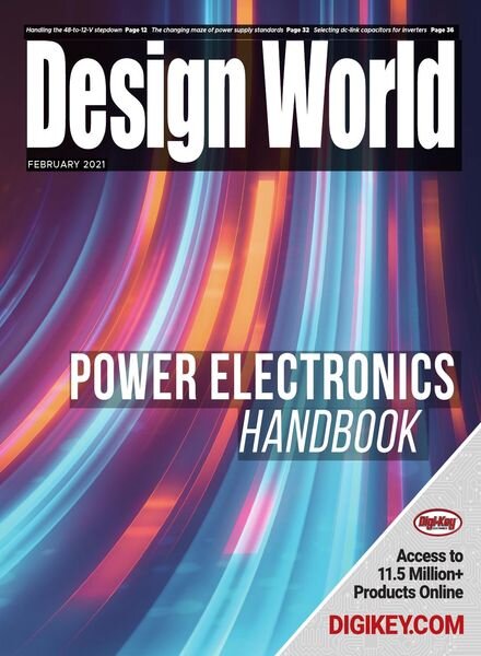 Design World – Power Electronics Handbook February 2021 Cover