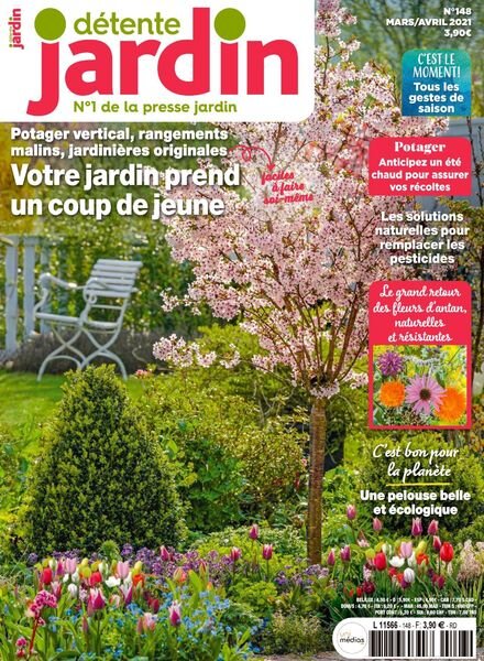 Detente Jardin – Mars-Avril 2021 Cover